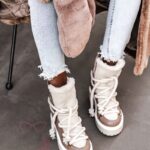 Śniegowce z kożuszkiem Aries Rock brązowe