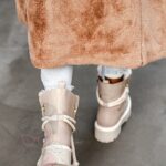 Śniegowce z kożuszkiem Aries Rock cappuccino