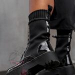 Botki skarpety Soket Rock czarne