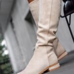 -wyprzedane-Kozaki sztyblety Gomes beżowe