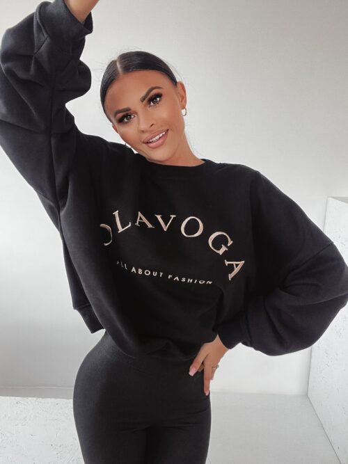 Bluza oversize Look At Me O'la Voga czarna
