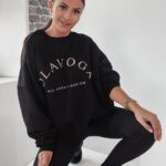 Bluza oversize Look At Me O'la Voga czarna