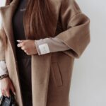 Płaszcz elegancki Autumn Vibes Ola Voga c.beżowy