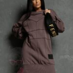 Sukienka sportowa Dorothy brązowa