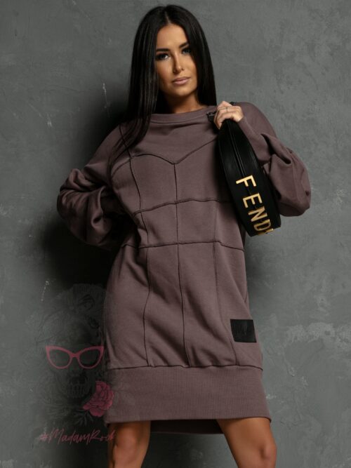 Sukienka sportowa Dorothy brązowa