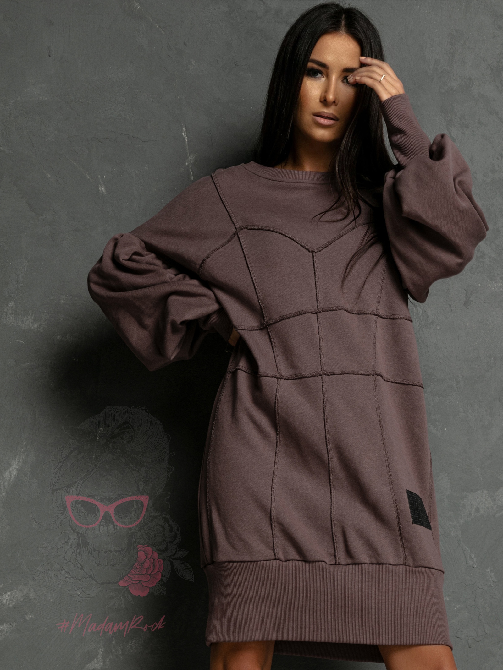 Sukienka sportowa Dorothy brązowa Sukienka sportowa Dorothy brązowa