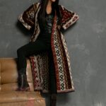 Sweter wełniany Sherwo brązowy