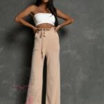 Spodnie dzianinowe Dapper beżowe