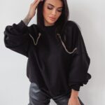 Bluza z łańcuszkami Ola Voga Two Chains czarna