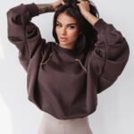 Bluza z łańcuszkami Ola Voga Two Chains brązowa