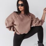 Bluza z łańcuszkami Ola Voga Two Chains c.beżowa