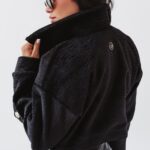 Kurtka ramoneska Gold Pin Ola Voga czarna