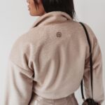 Kurtka ramoneska Gold Pin Ola Voga ecru