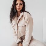 Kurtka ramoneska Gold Pin Ola Voga ecru