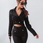 Komplet elegancki Ola Voga Autumn Elegance czarny