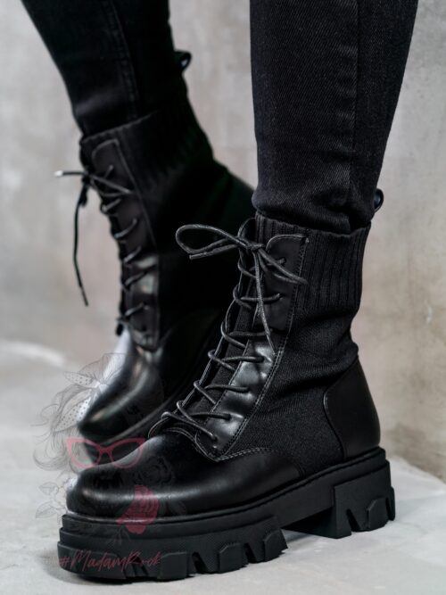 Workery skarpety Rock Tutto czarne