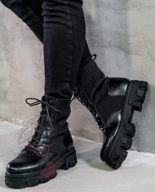 Workery skarpety Rock Tutto czarne