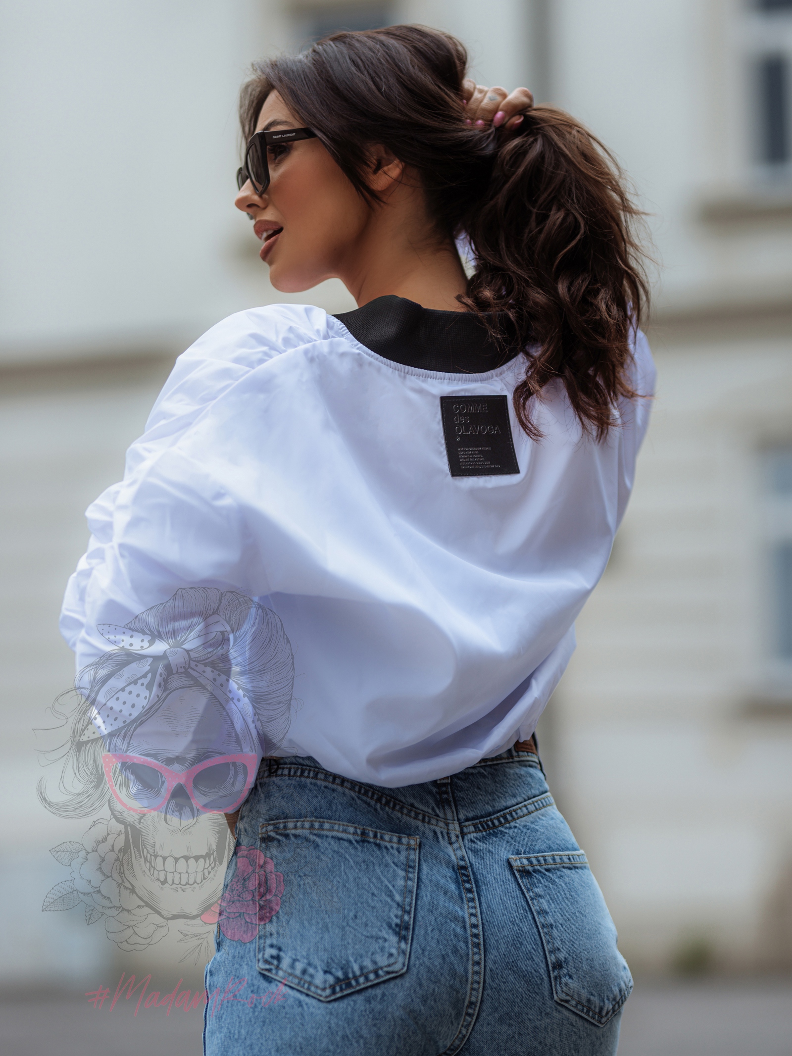 Kurtka bomberka App O'la Voga biała