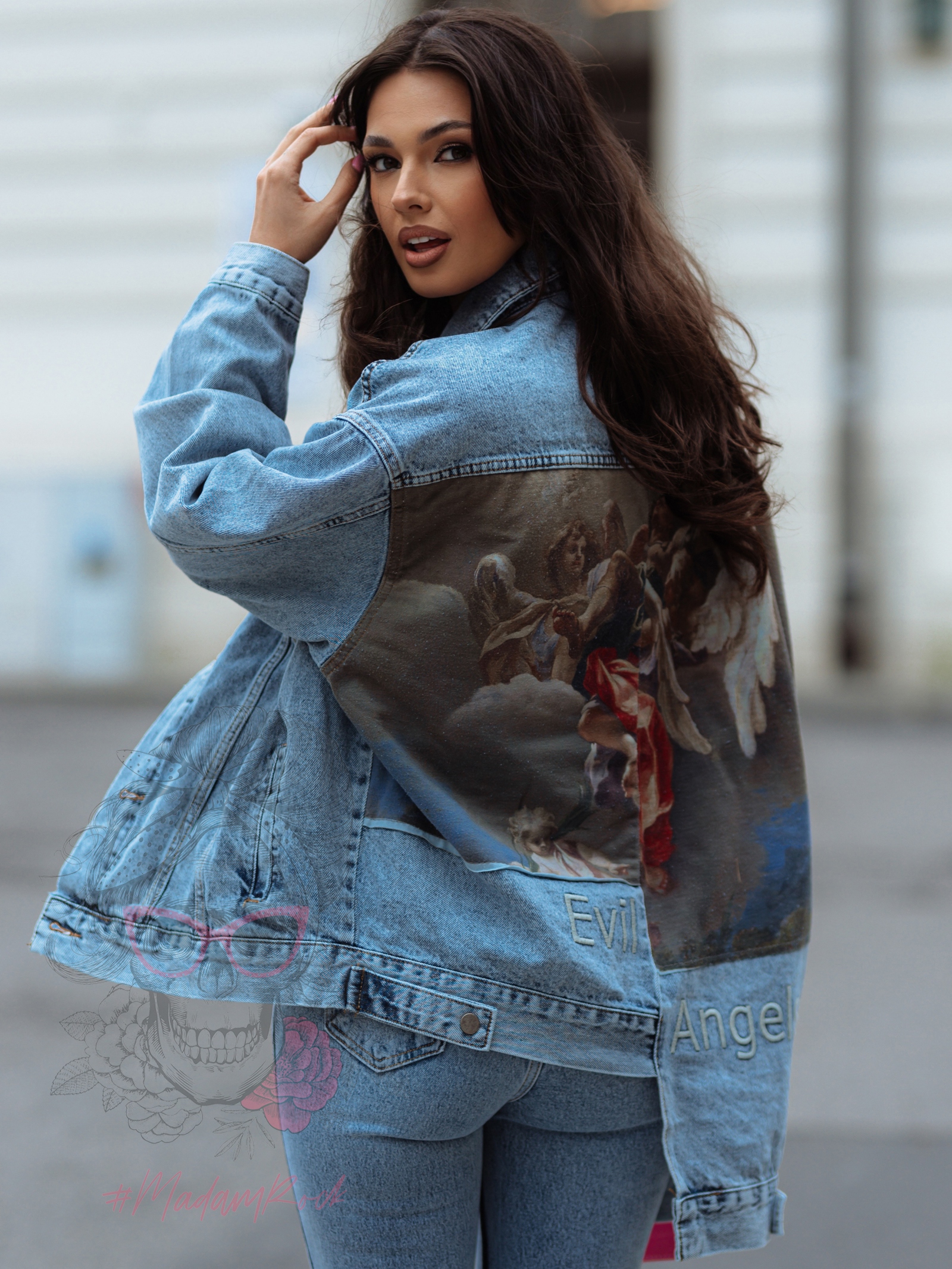 Katana jeansowa Michael niebieska