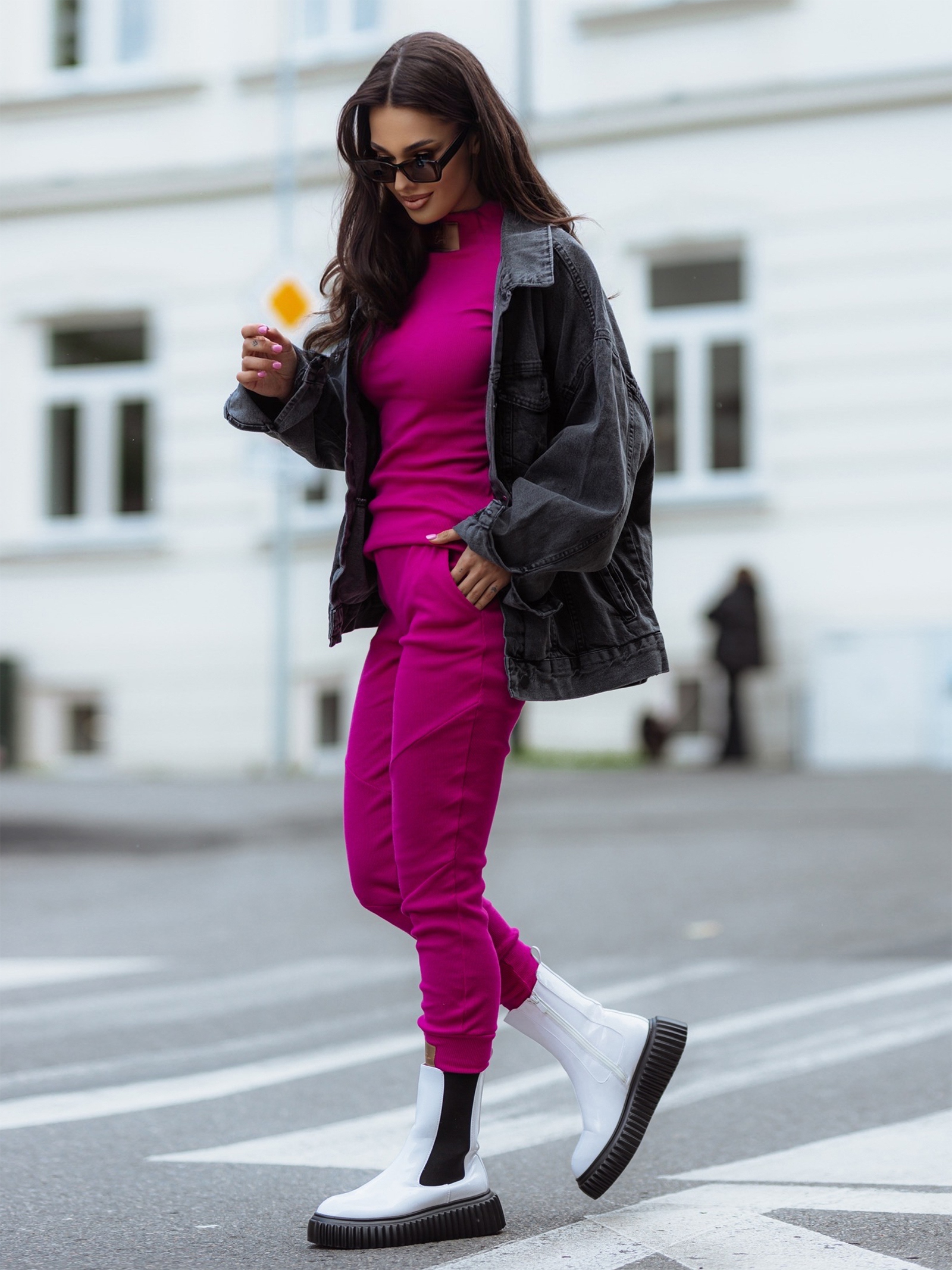 -wyprzedane-Katana jeansowa SpiceGirls czarna