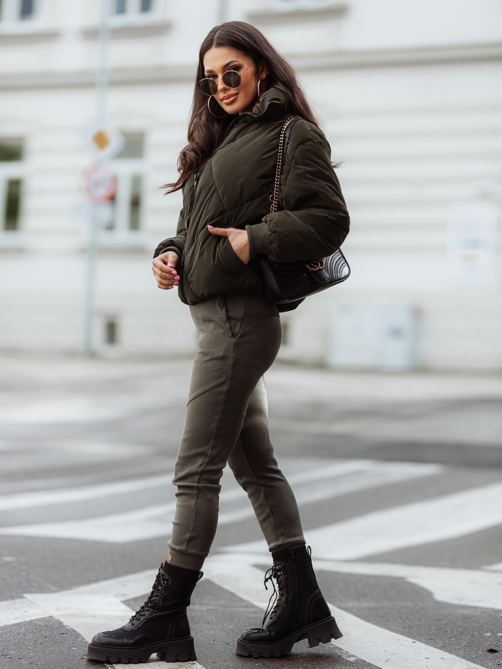 Kurtka zimowa Sherko khaki