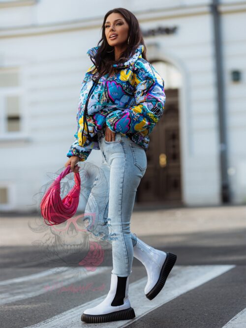 Kurtka bomberka MC WallStreet niebieska