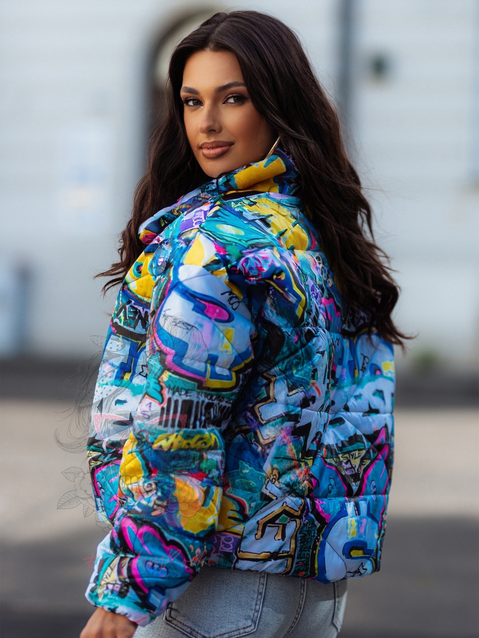 Kurtka bomberka MC WallStreet niebieska