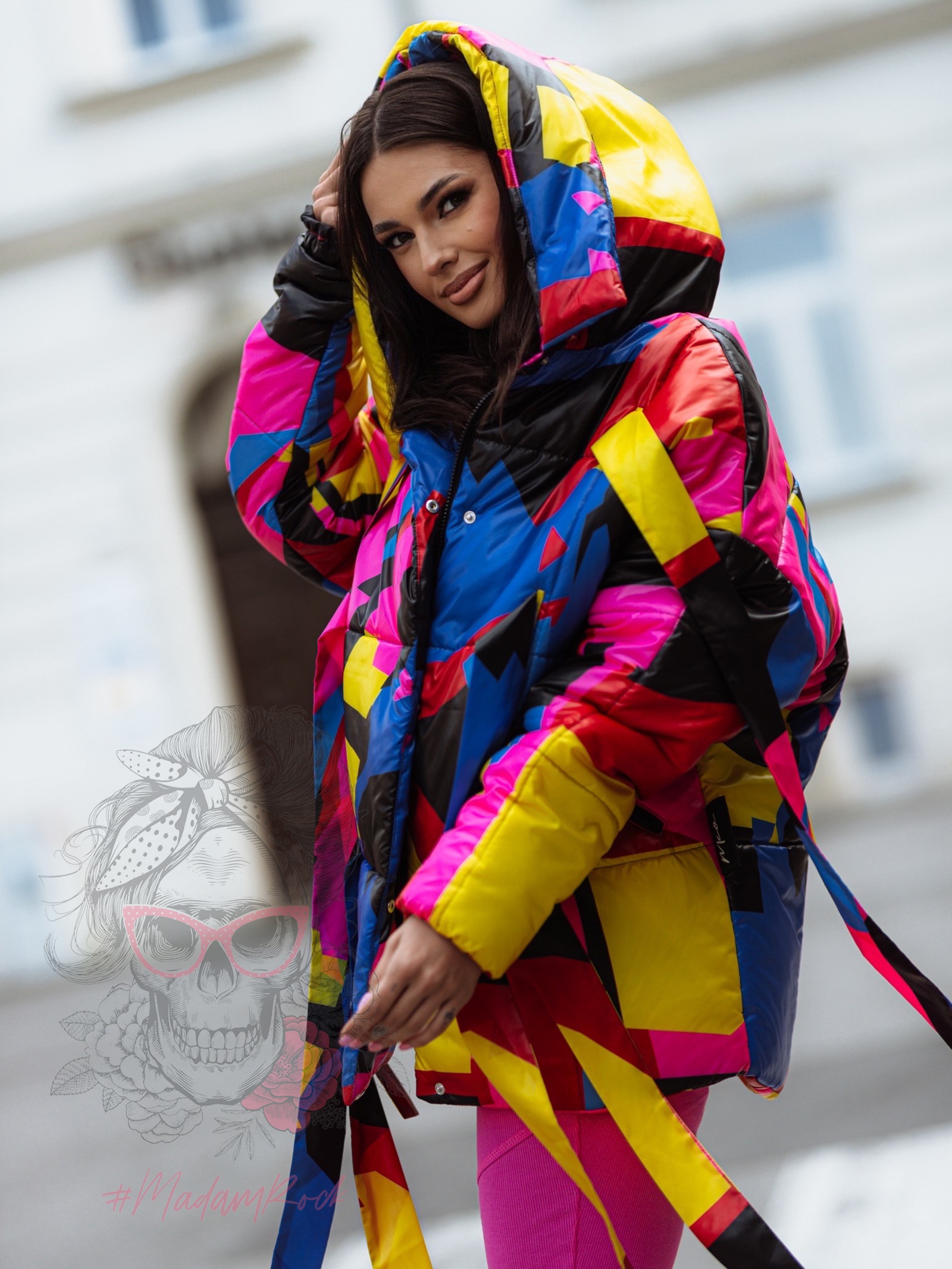 Kurtka oversize MC FullPower kolorowa