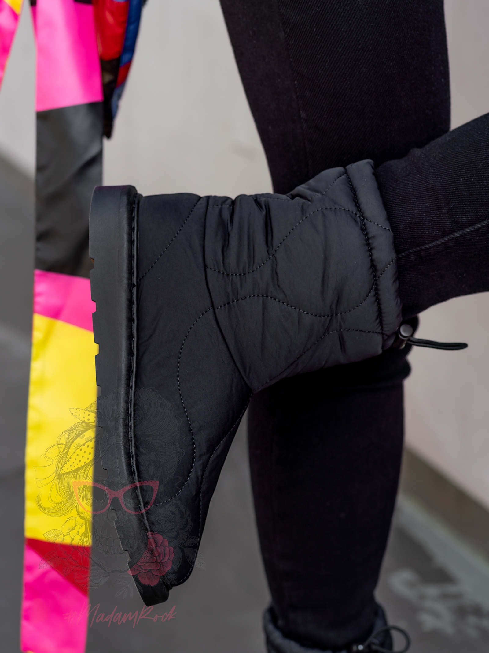 -WYPRZEDANE-Śniegowce kurtkowe Madam Jacketo czarne -WYPRZEDANE-Śniegowce kurtkowe Madam Jacketo czarne