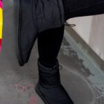 -WYPRZEDANE-Śniegowce kurtkowe Madam Jacketo czarne