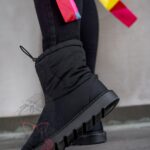 -WYPRZEDANE-Śniegowce kurtkowe Madam Jacketo czarne