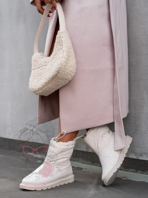 -WYPRZEDANE-Śniegowce kurtkowe Madam Jacketo beżowe