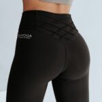 Legginsy dopasowane Klara Ola Voga czarne