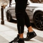 Komplet męski Ola Voga Sharp Font czarny