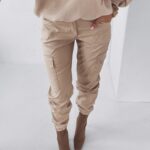 Spodnie bojówki Modern Fighter Ola Voga beżowe