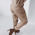 Spodnie bojówki Modern Fighter Ola Voga beżowe