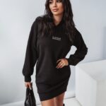 Sukienka dresowa Ola Voga Cute & Soft czarna