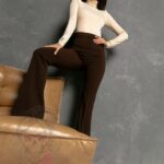 Golf bawełniany Classo beżowy