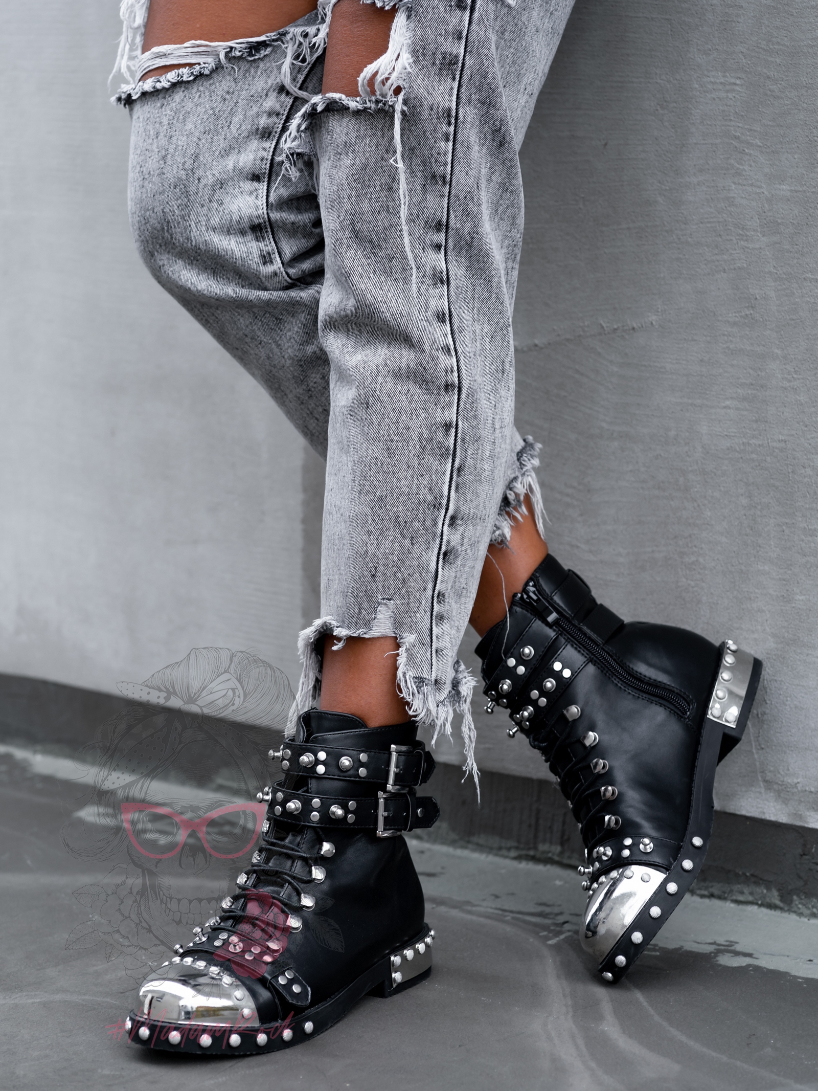 Workery Soft Rock Queen czarne