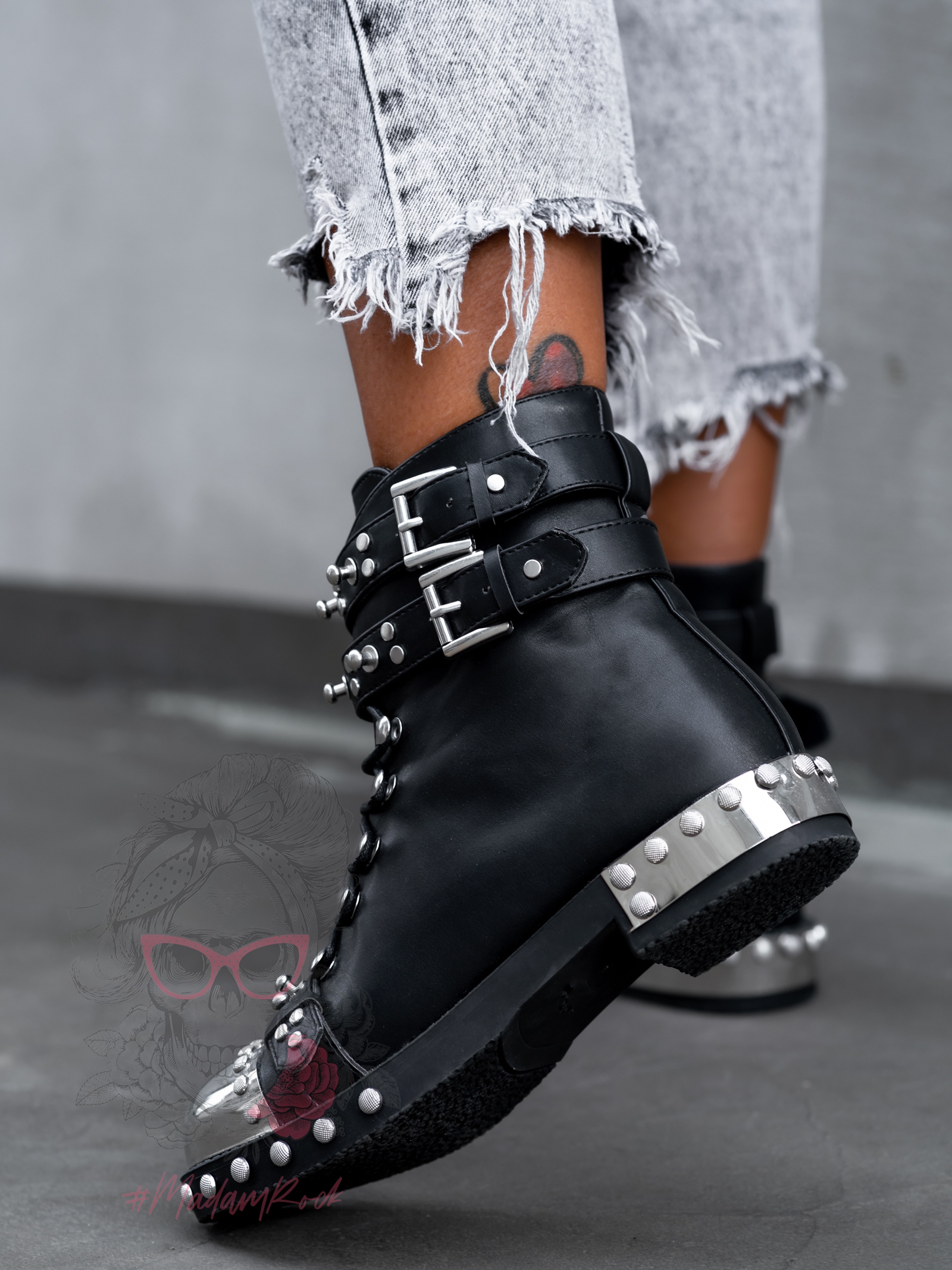 Workery Soft Rock Queen czarne