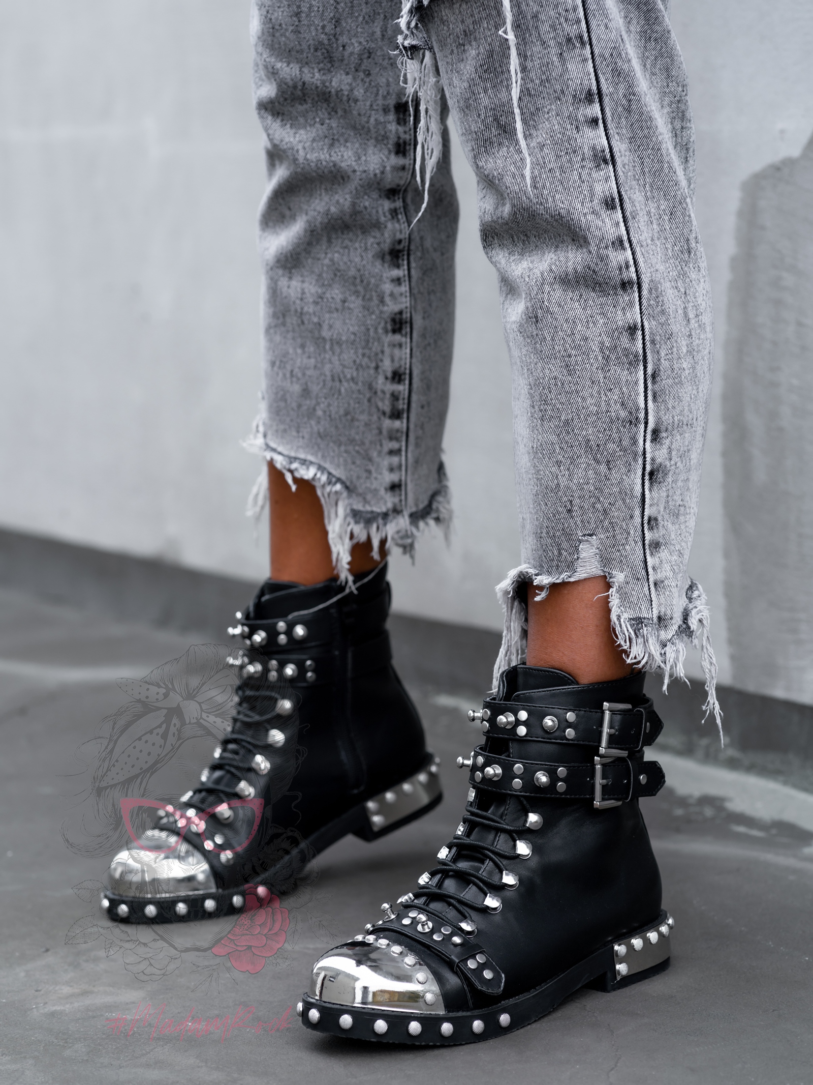 Workery Soft Rock Queen czarne