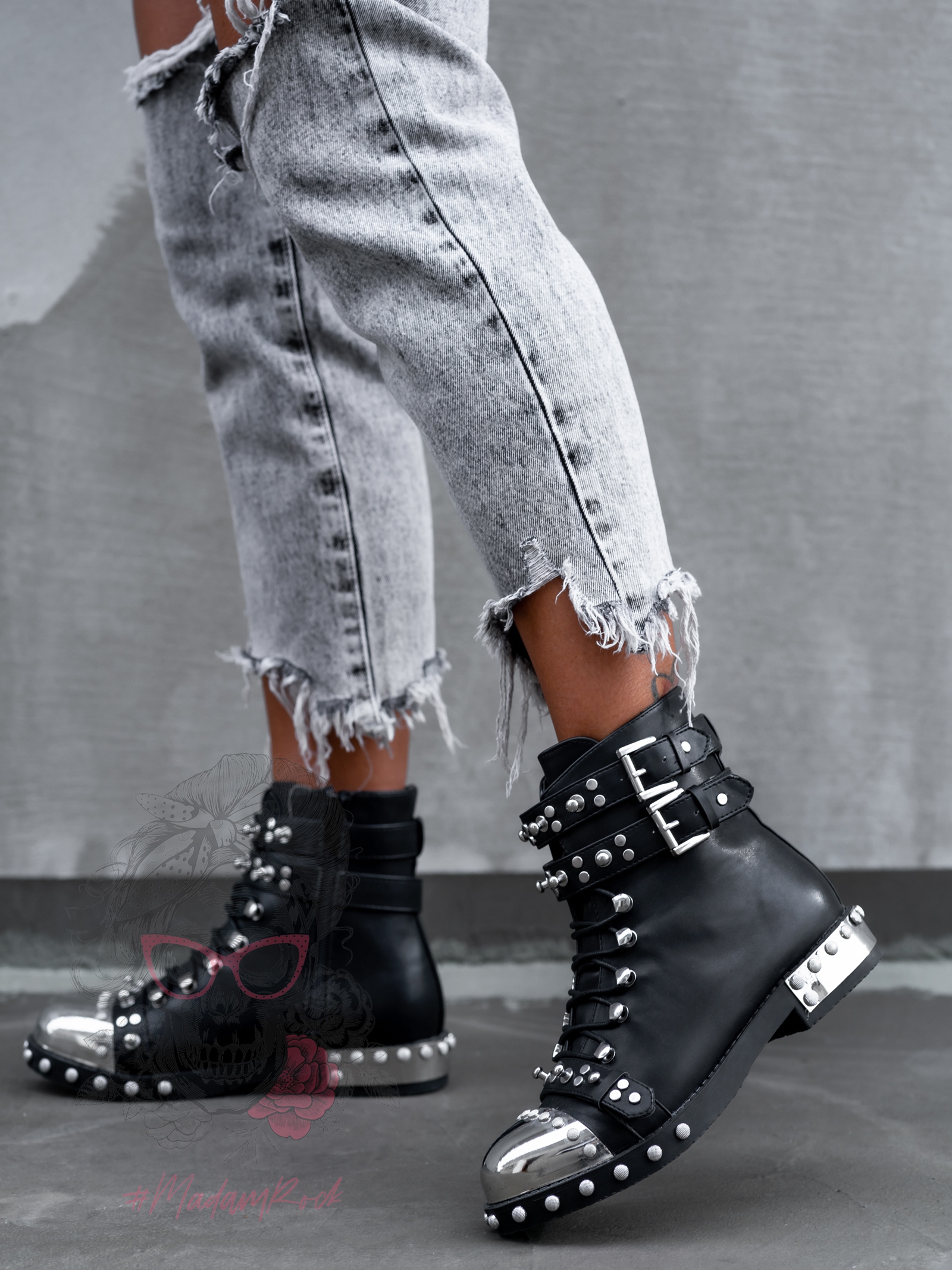 Workery Soft Rock Queen czarne