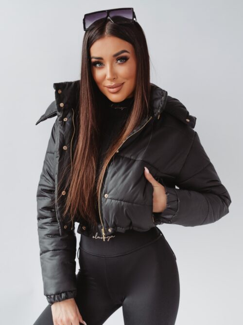 Kurtka pikowana I'm Fashion Ola Voga czarna