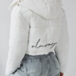 Kurtka pikowana I'm Fashion Ola Voga ecru