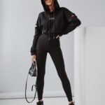 Komplet bawełniany Original Texture Ola Voga czarny