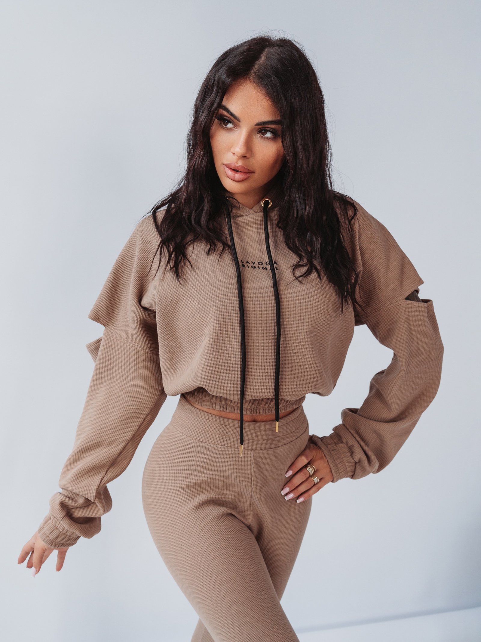 Komplet bawełniany Original Texture Ola Voga c.beżowy Komplet bawełniany Original Texture Ola Voga c.beżowy