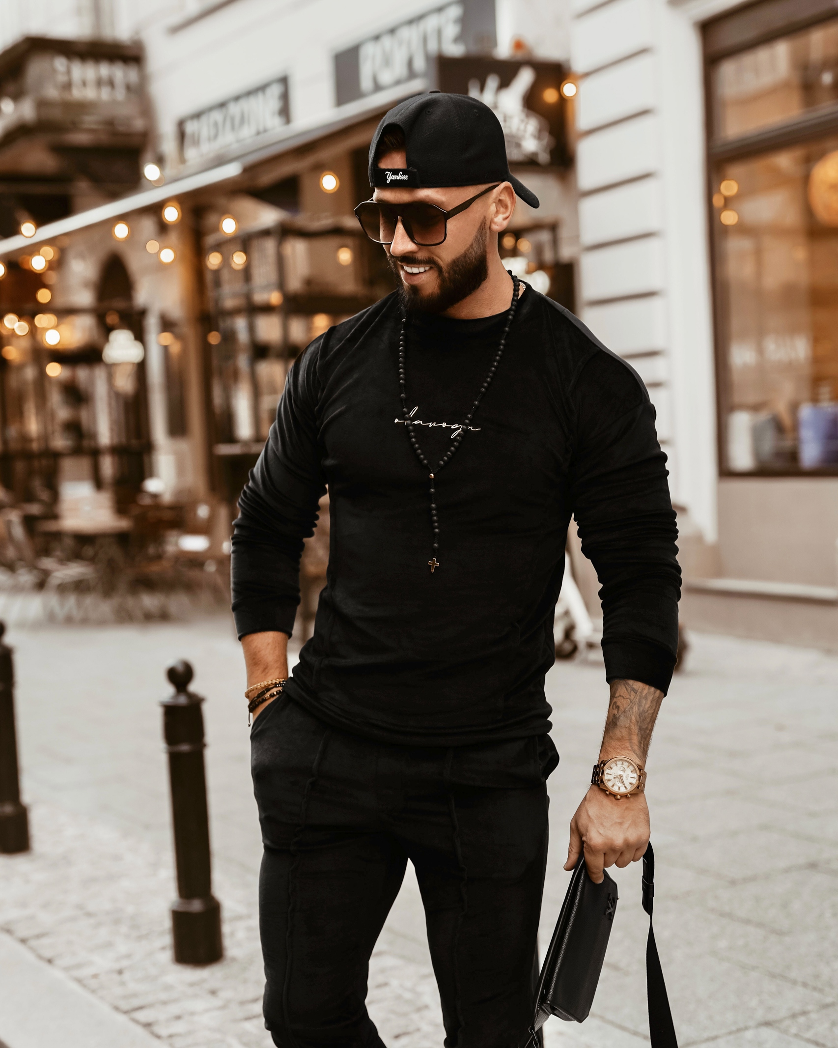 Komplet męski Ola Voga Velvet Master czarny Komplet męski Ola Voga Velvet Master czarny