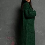 Kardigan premium Otto zielony