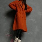 Kardigan premium Otto pomarańczowy