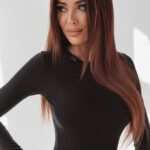 Body prążkowane Ola Voga Simple Lines czarne